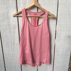 Lululemon Athletica racerback tank - pink